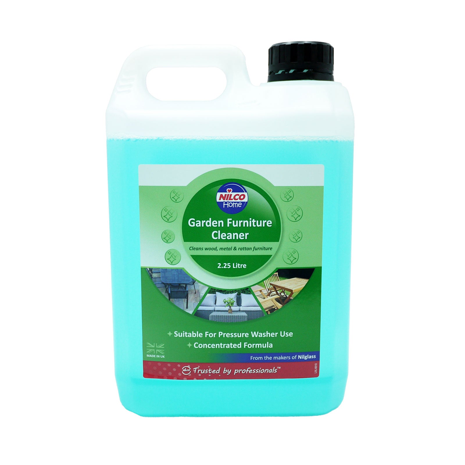 Nilco Professional Garden furniture Cleaner, 2.25L Bottle Nilco Professional Garden furniture Cleaner, 2.25L Bottle